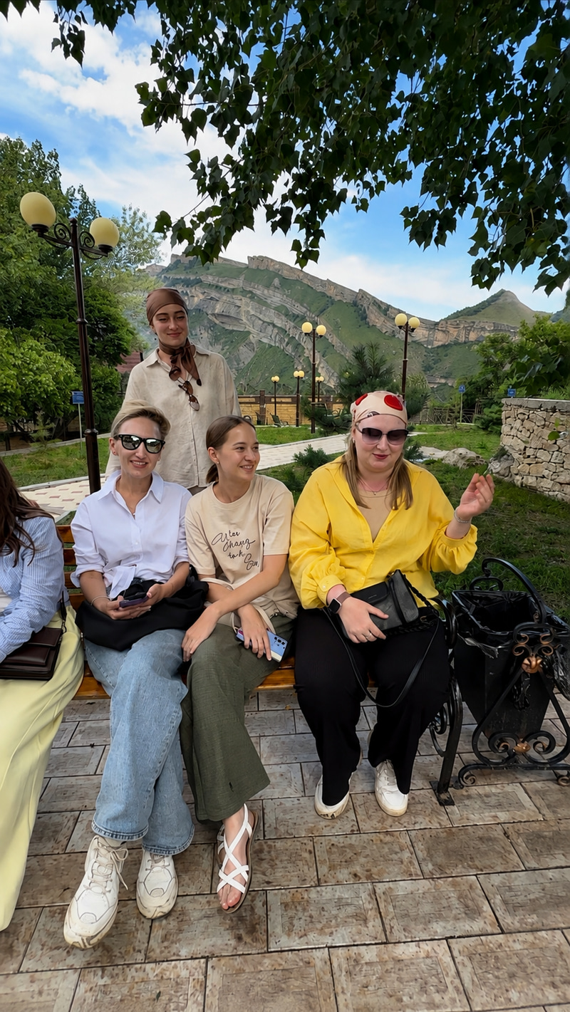Гостьи тура в Дагестане